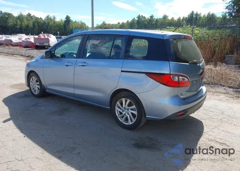 2012 Mazda Mazda5 Sport z USA, uszkodzony, nr VIN JM1CW2BL6C0134711